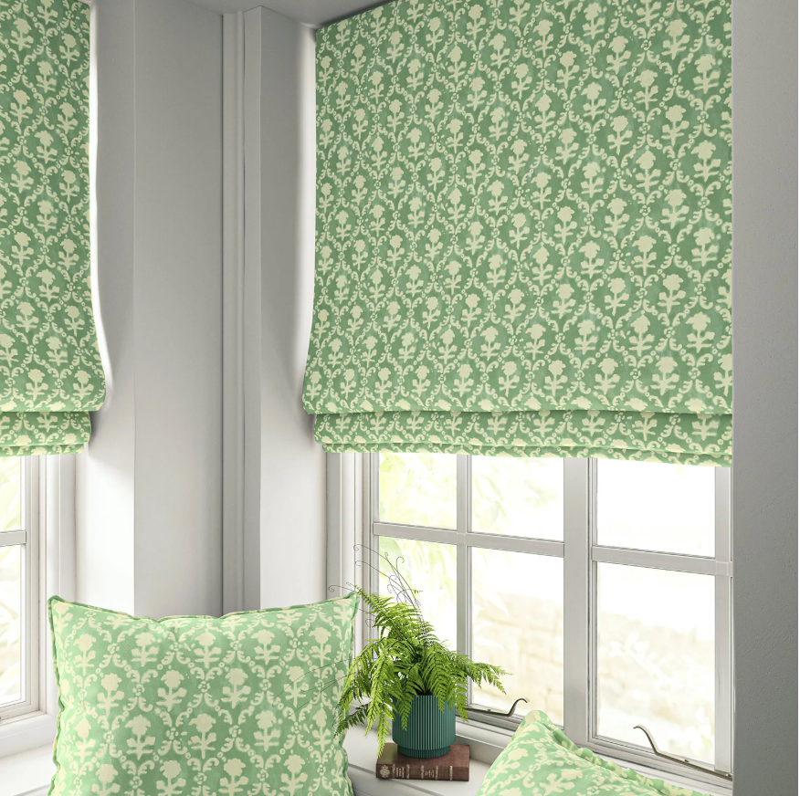 Jade - Hinako, Maru Collection by Linwood - Roman Blinds