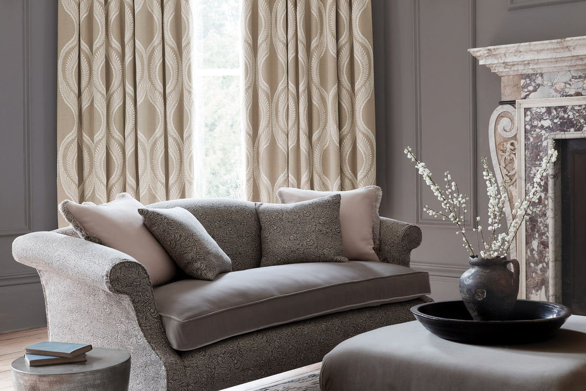 James Hare Gardyne Ink Made to Measure Curtains
