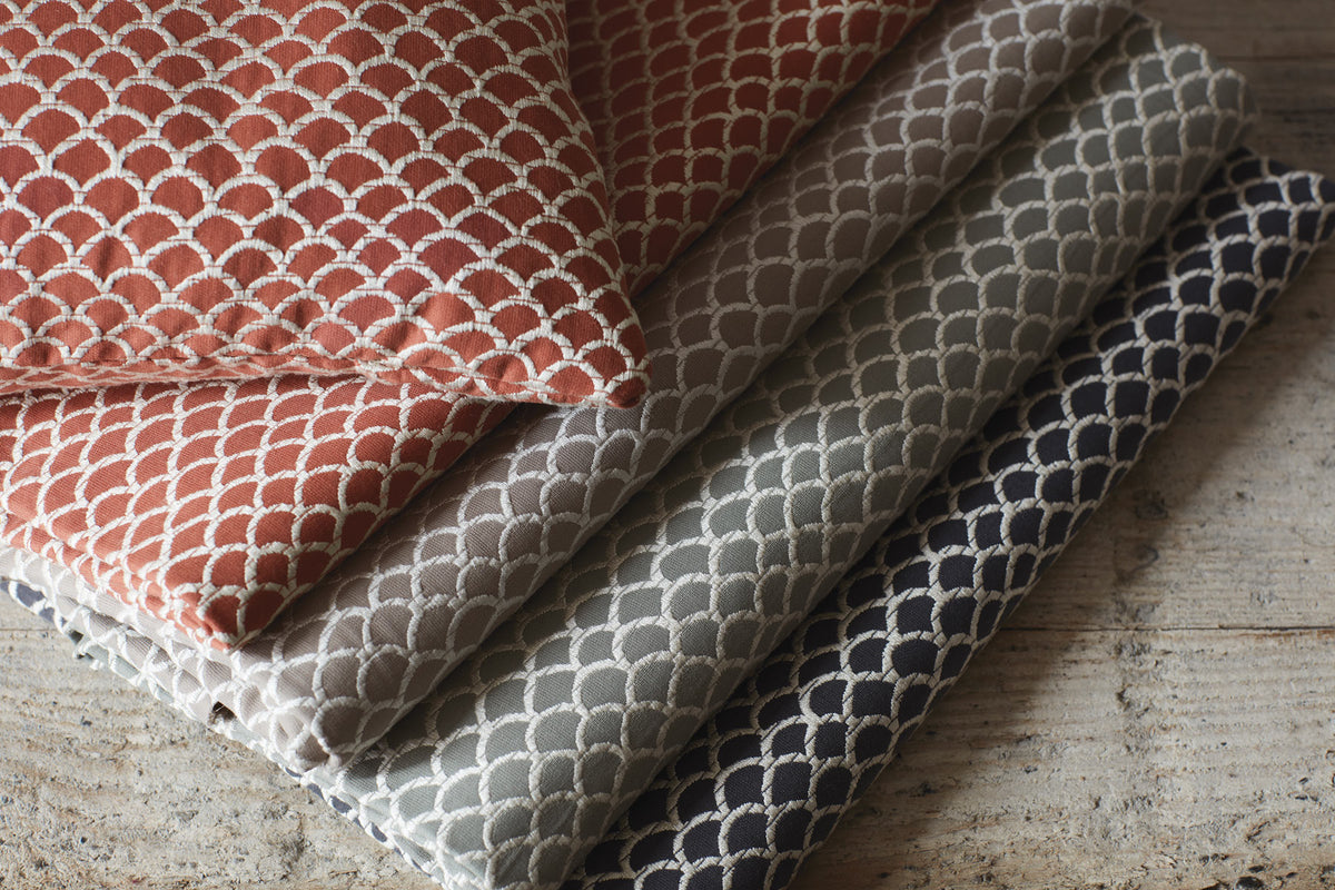 James Hare Arbour Mineral Made to Measure Curtains