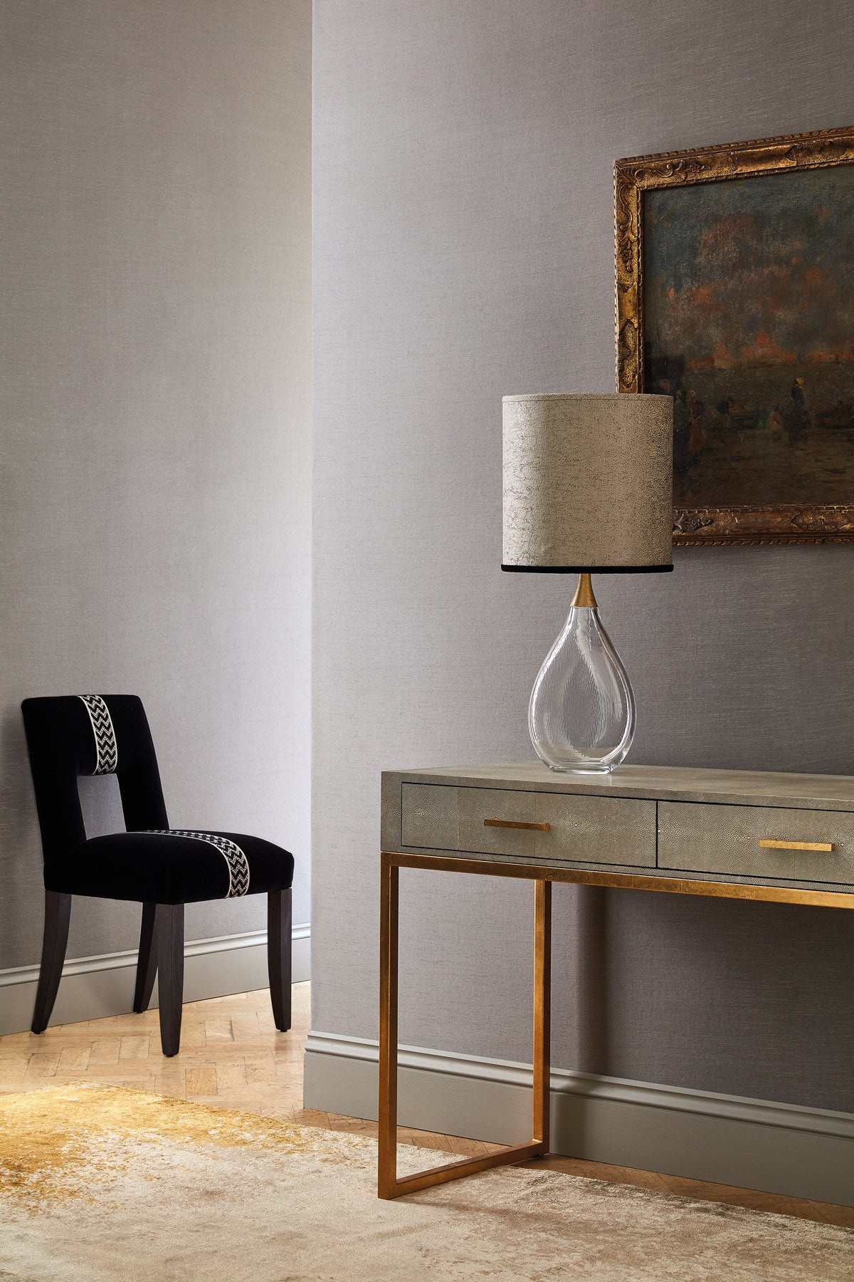James Hare Beauchamp Velvet Wren Made to Measure Curtains