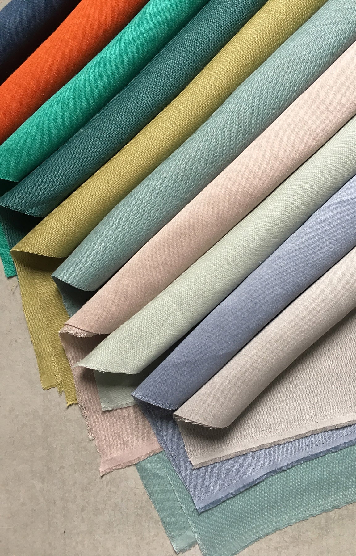 James Hare Iona Peppermint Made to Measure Roman Blinds