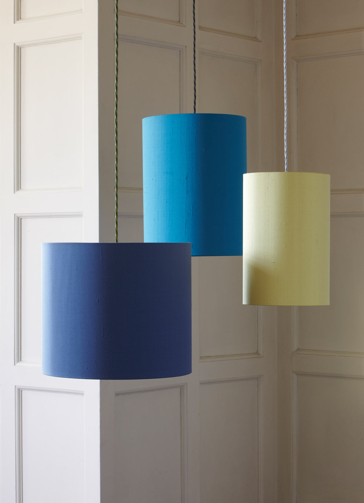James Hare Regal Silk Rinsed Linen Made to Measure Roman Blinds
