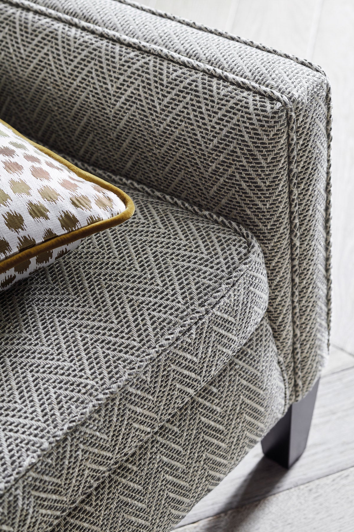 James Hare Tamarind Natural/Ochre Made to Measure Curtains
