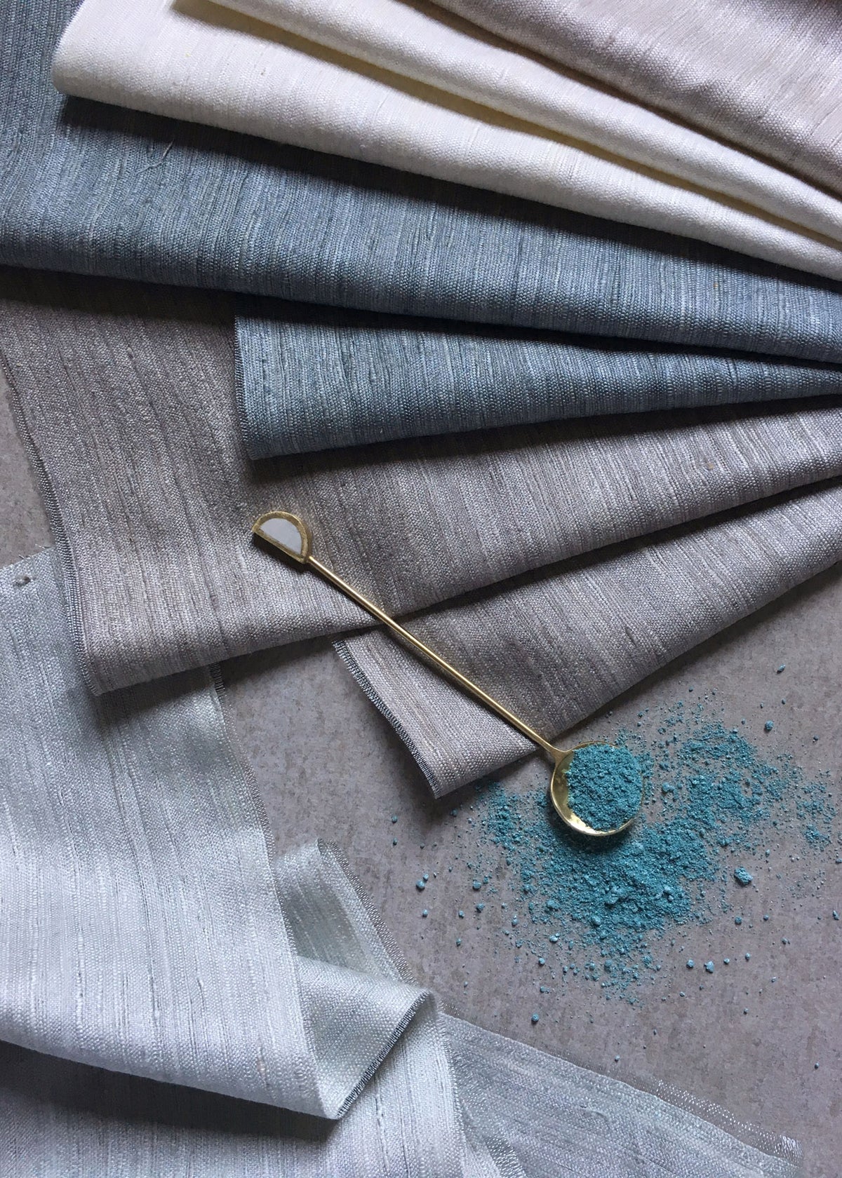 James Hare Vyne Silk Galway Made to Measure Curtains