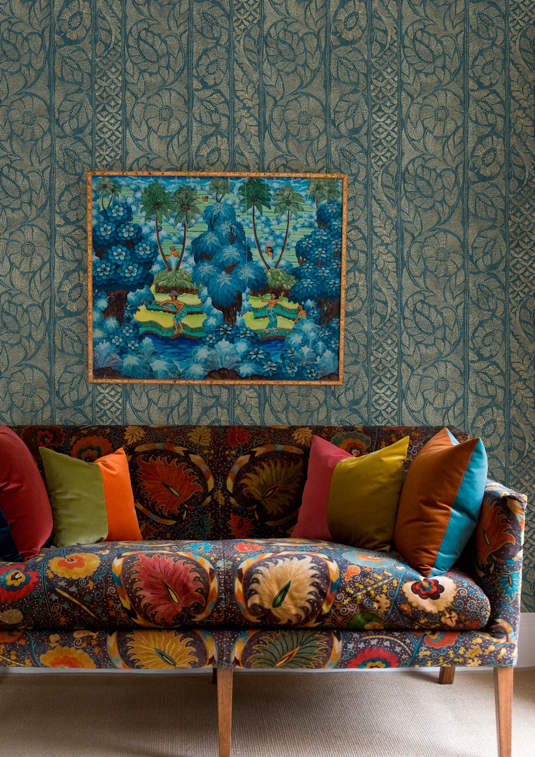 Lewis & Wood Joseph Persian Made to Measure Roman Blinds – lifestyle photograph
