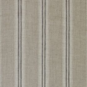 Dove - Stripe Lightweight Linen Fabric Kate Forman 100% Linen