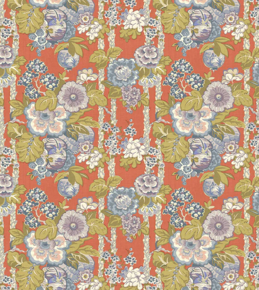 Lacquer - Louis Fabric Linwood 100% Linen