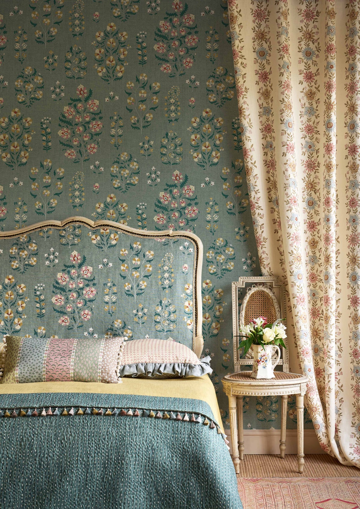 Lewis & Wood Wild Rice Mineral Made to Measure Curtains – lifestyle photograph
