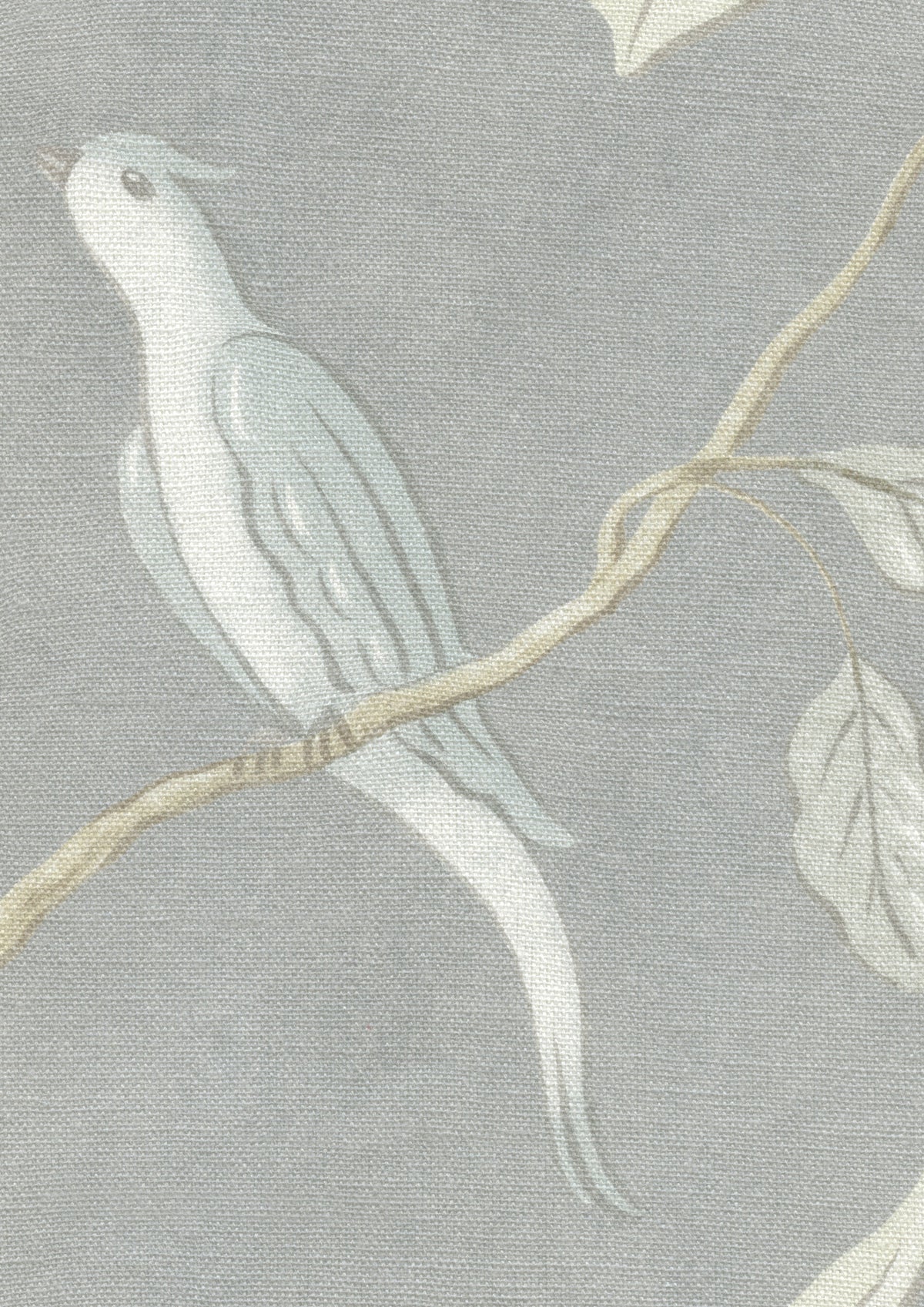Lewis & Wood Adam's Eden Honey Dove Made to Measure Curtains – fabric detail