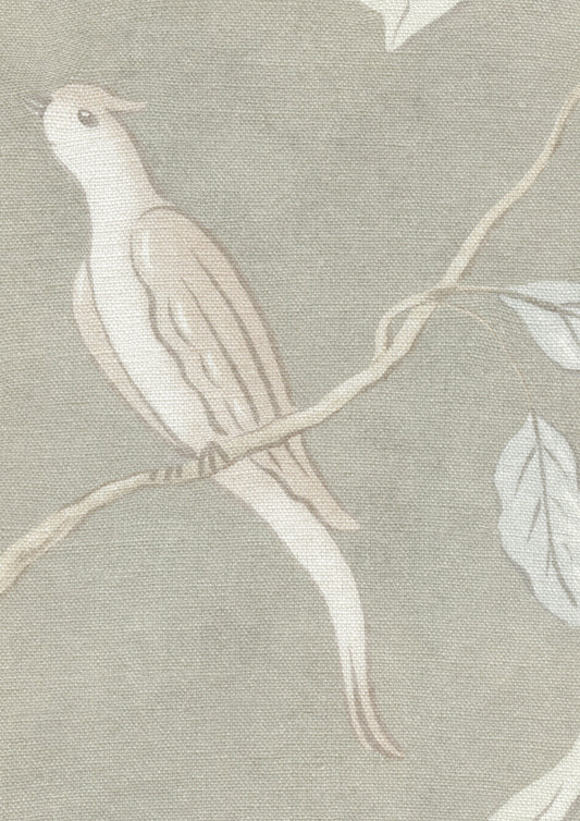 Lewis & Wood Adam's Eden Pumice Made to Measure Roman Blinds – fabric detail