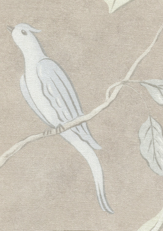 Lewis & Wood Adam's Eden Roan Made to Measure Curtains – fabric detail
