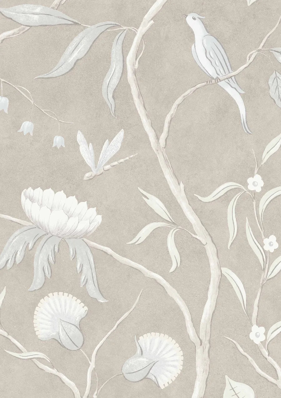 Lewis & Wood Adam's Eden Roan Made to Measure Roman Blinds – close-up