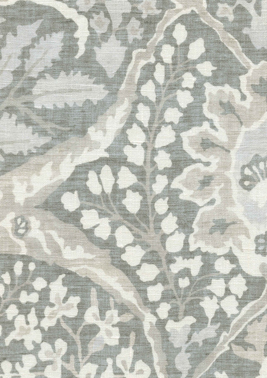Lewis & Wood Alhambra LG 100 Sea Breeze Made to Measure Roman Blinds – fabric detail