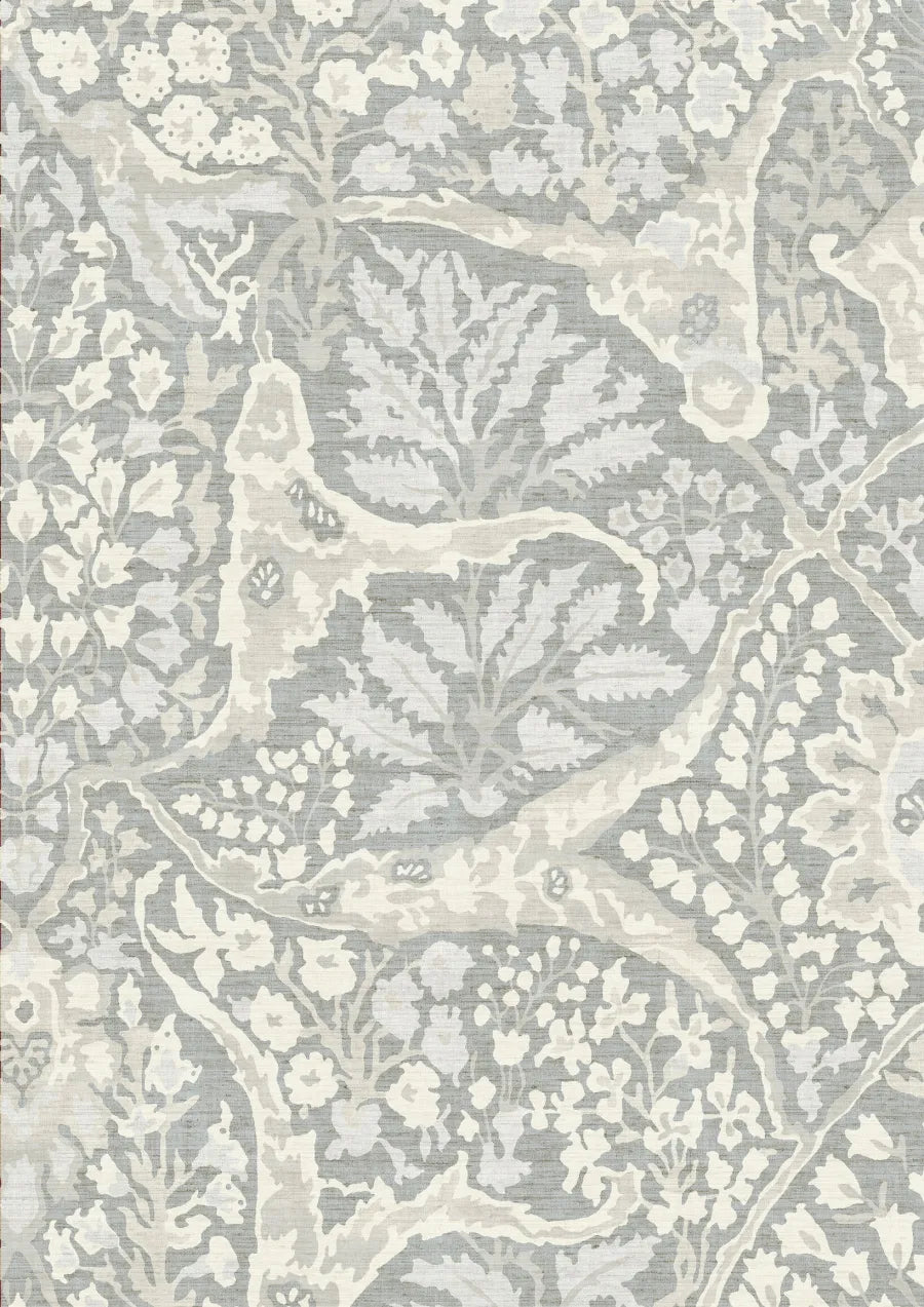 Lewis & Wood Alhambra LG 100 Sea Breeze Made to Measure Roman Blinds – close-up