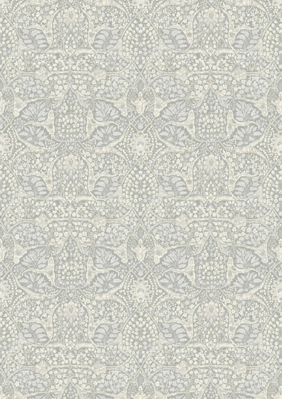 Lewis & Wood Alhambra LG 50 Sea Breeze Made to Measure Roman Blinds – full width