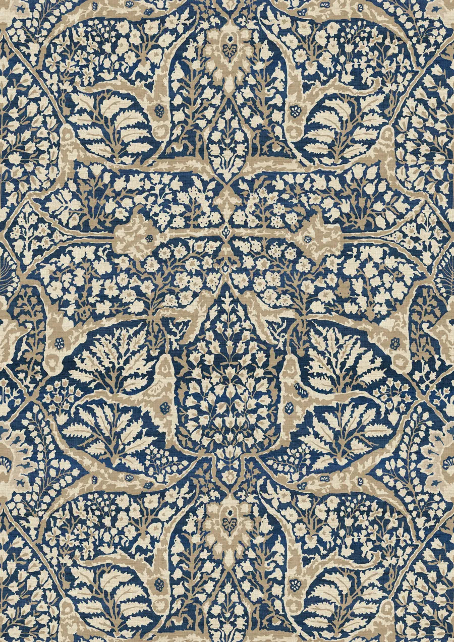 Lewis & Wood Alhambra Marmara Made to Measure Curtains – close-up