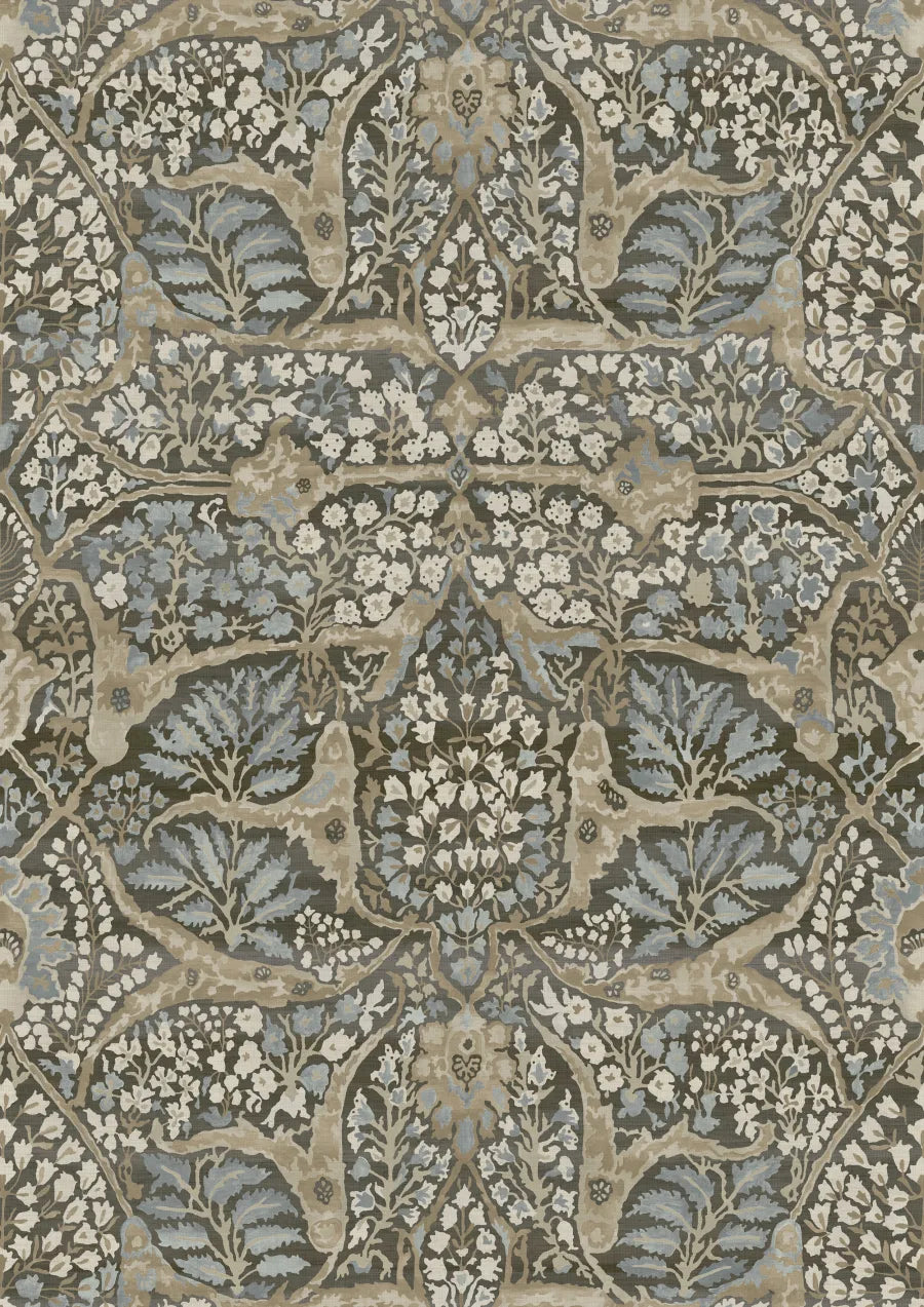 Lewis & Wood Alhambra Persian Made to Measure Curtains – close-up