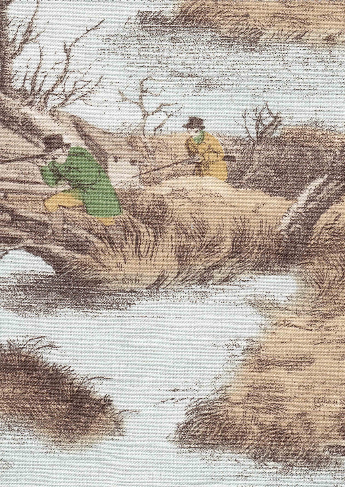 Lewis & Wood Alken Wildfowlers Made to Measure Roman Blinds – fabric detail