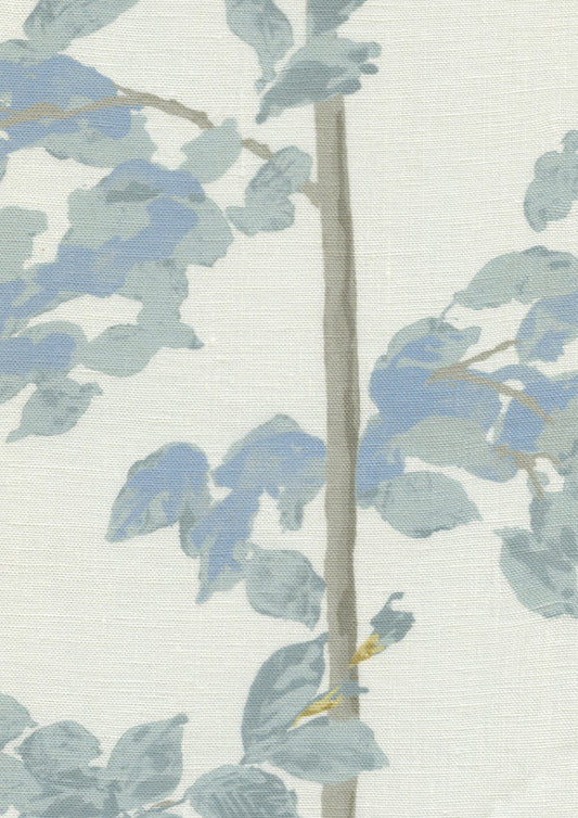 Lewis & Wood Beech Bluegrass Made to Measure Roman Blinds – fabric detail