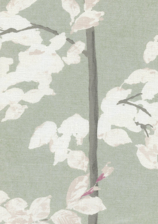 Lewis & Wood Beech Jade Made to Measure Roman Blinds – fabric detail