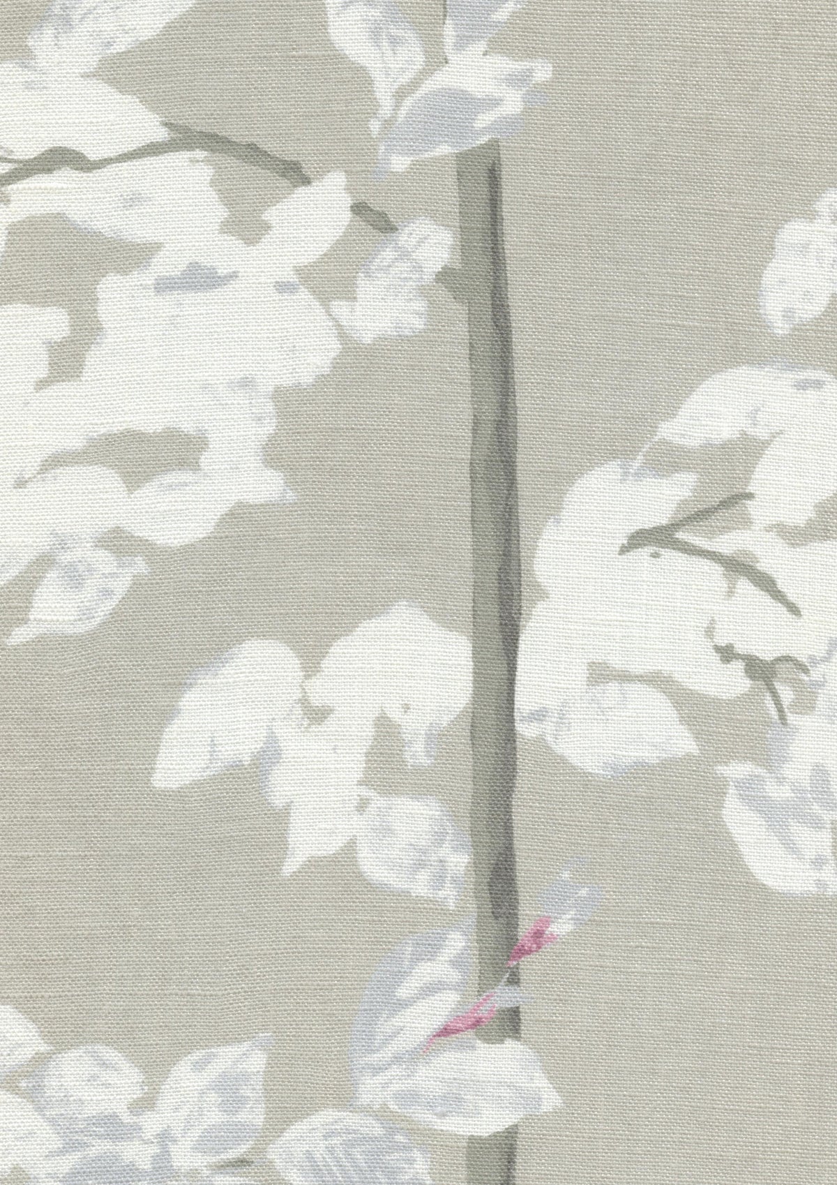 Lewis & Wood Beech Linen Made to Measure Curtains – fabric detail