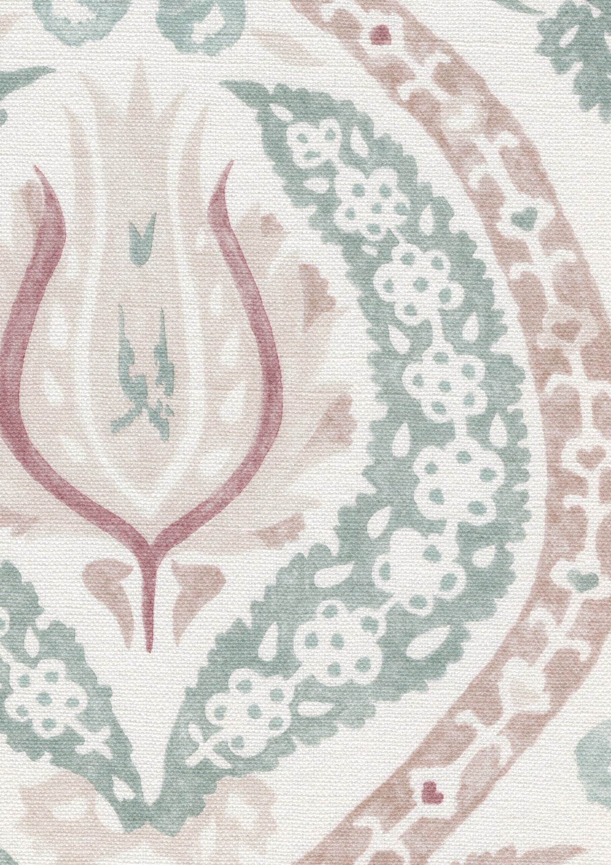 Lewis & Wood Benaki Rock Rose Made to Measure Roman Blinds – fabric detail