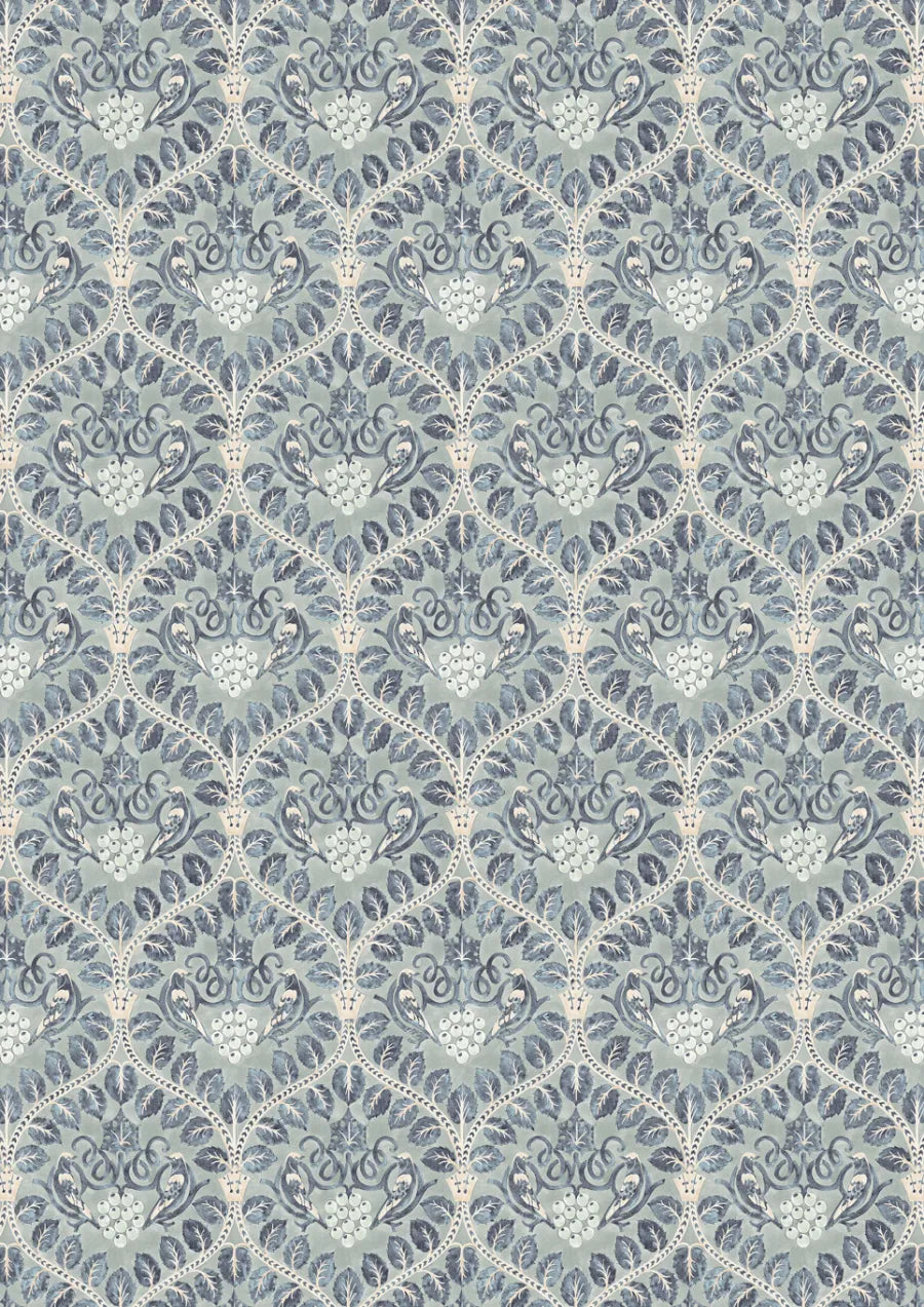 Lewis & Wood Berry Brothers Delft Made to Measure Roman Blinds – full width