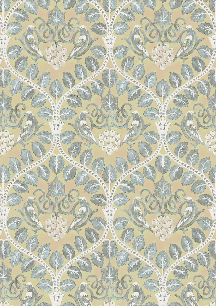 Lewis & Wood Berry Brothers Pippin Made to Measure Roman Blinds – close-up