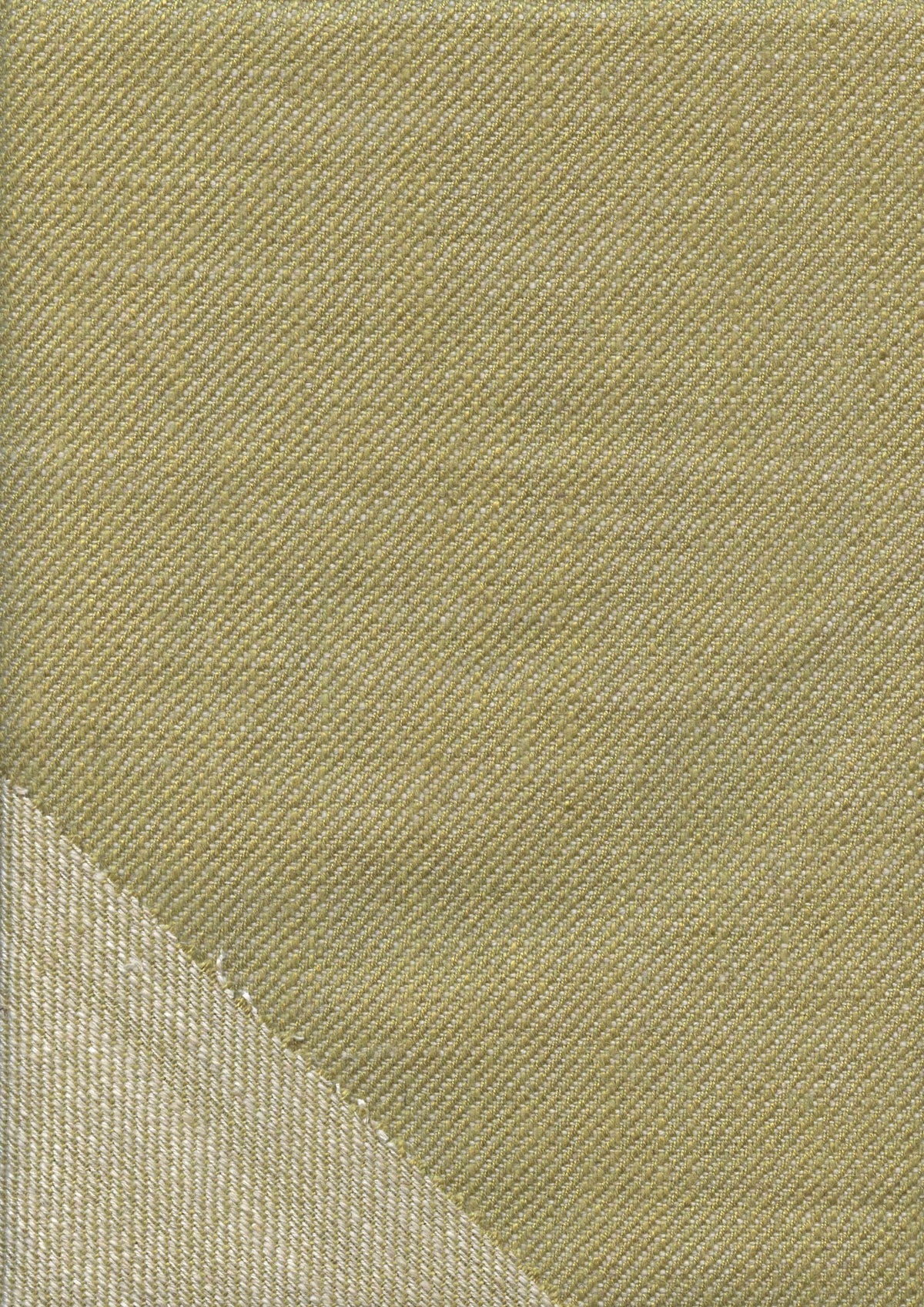 Lewis & Wood Birdlip Twill Kiwi Made to Measure Curtains – fabric detail