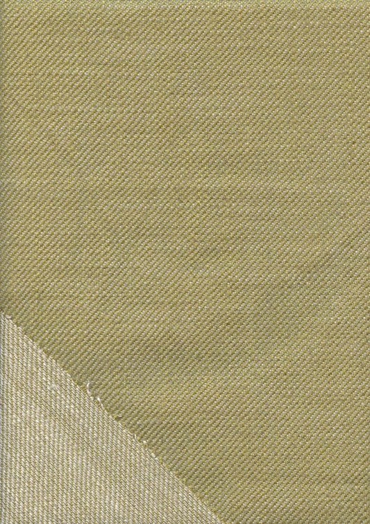 Lewis & Wood Birdlip Twill Kiwi Made to Measure Curtains – fabric detail
