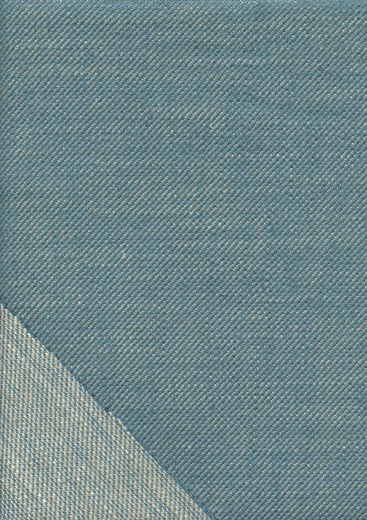 Lewis & Wood Birdlip Twill Marmara Made to Measure Curtains – fabric detail