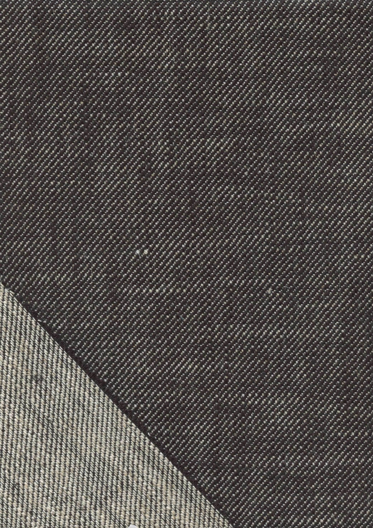 Lewis & Wood Birdlip Twill Nero Made to Measure Roman Blinds – fabric detail