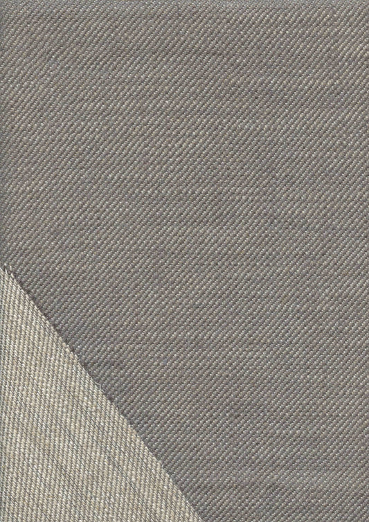 Lewis & Wood Birdlip Twill Pewter Made to Measure Curtains – fabric detail