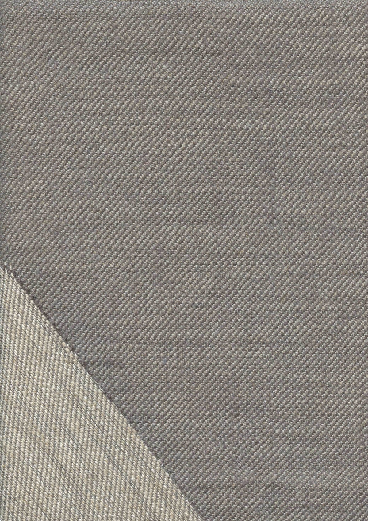Lewis & Wood Birdlip Twill Pewter Made to Measure Roman Blinds – fabric detail