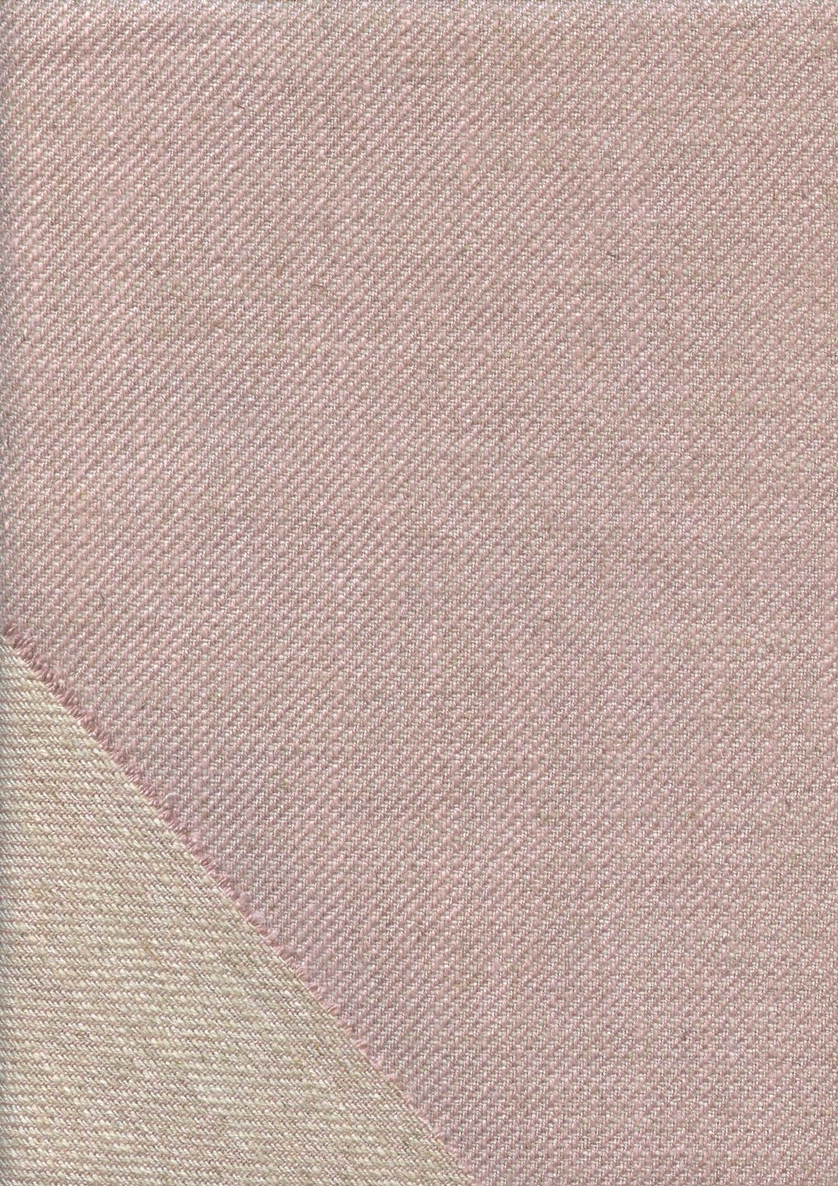Lewis & Wood Birdlip Twill Sugar Almond Made to Measure Curtains – fabric detail