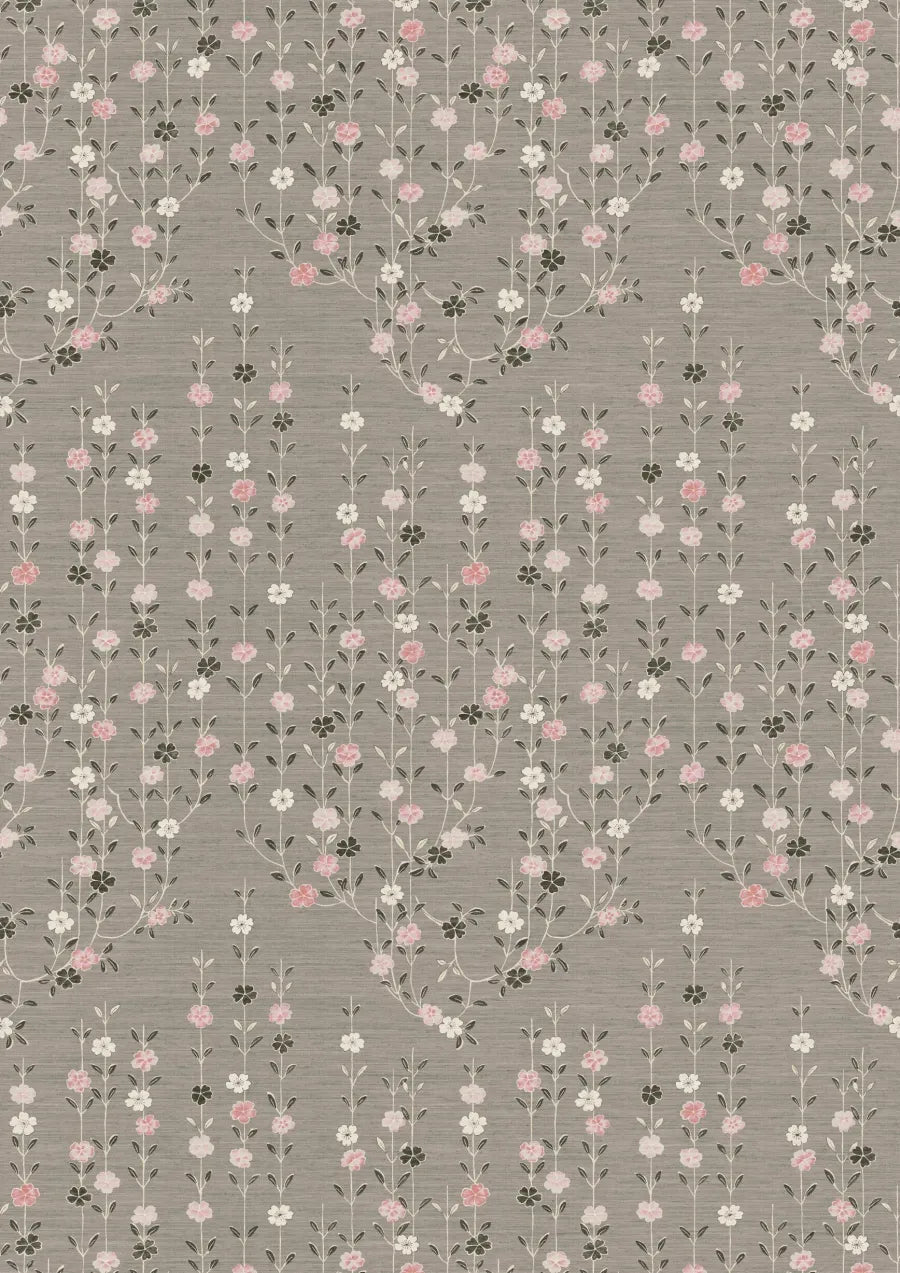 Lewis & Wood Blossom Powder Cloud Made to Measure Roman Blinds – full width