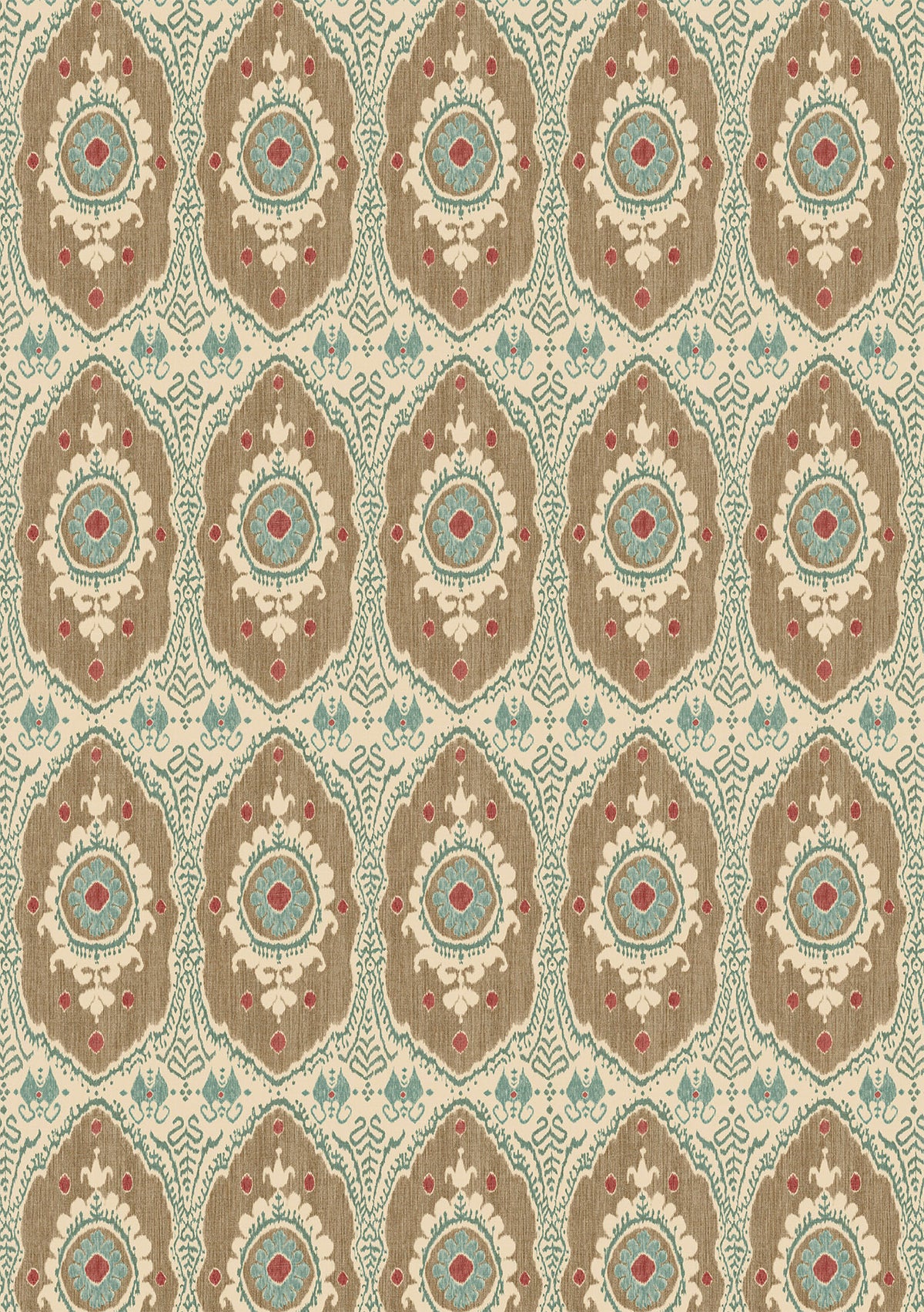Lewis & Wood Bukhara Blue Cedar Made to Measure Curtains – full width