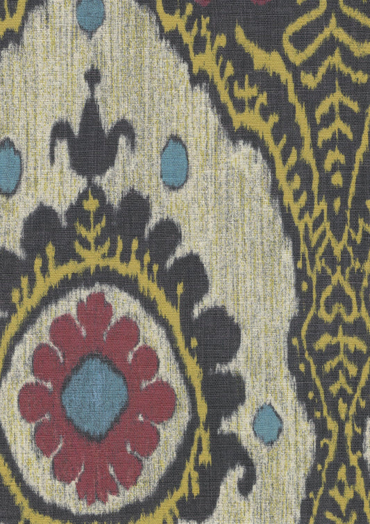 Lewis & Wood Bukhara Byzantium Made to Measure Roman Blinds – fabric detail