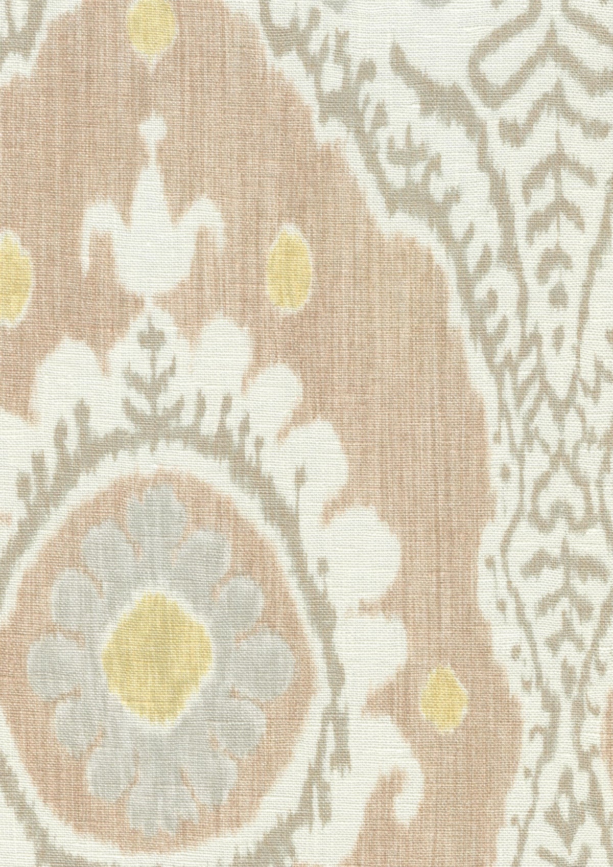 Lewis & Wood Bukhara Sugar Almond Made to Measure Roman Blinds – fabric detail
