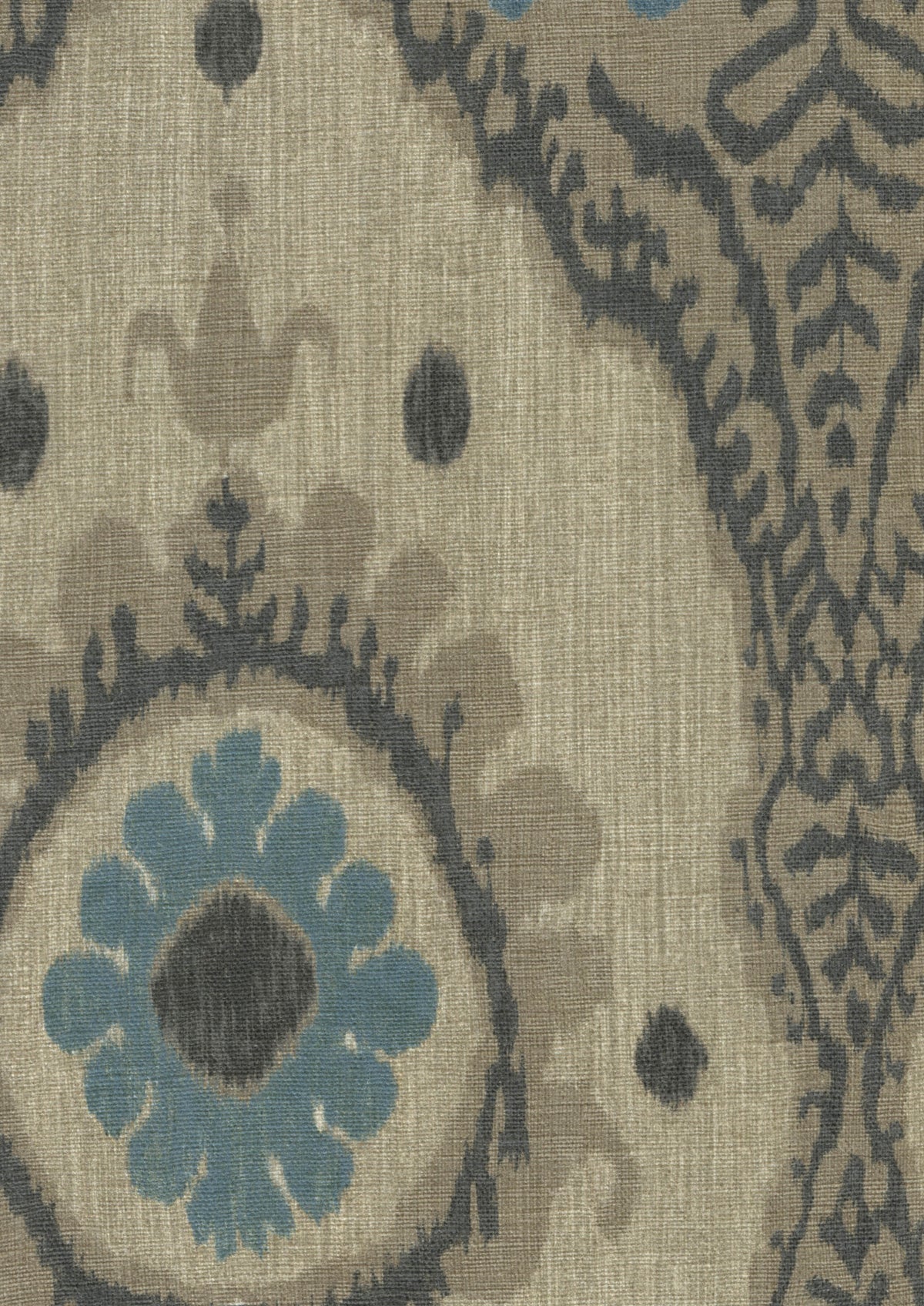 Lewis & Wood Bukhara Umber Made to Measure Roman Blinds – fabric detail