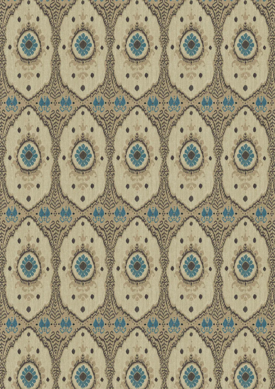 Lewis & Wood Bukhara Umber Made to Measure Curtains – full width