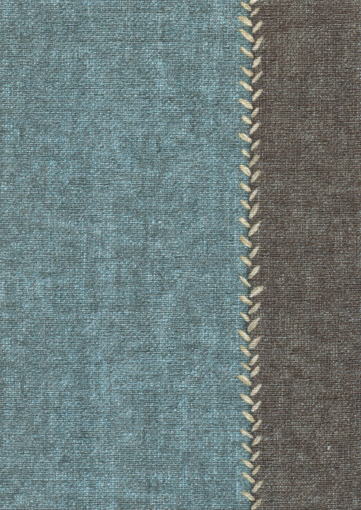 Lewis & Wood Caravan Blue Mountain Made to Measure Curtains – fabric detail
