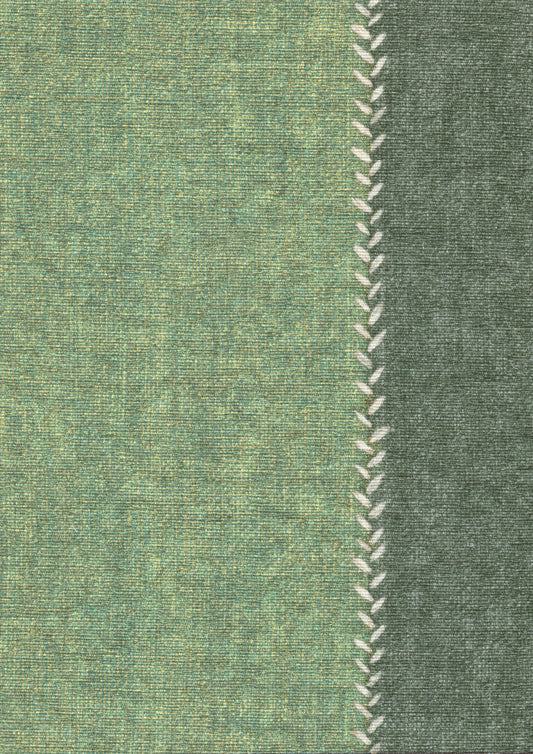 Lewis & Wood Caravan Green Tea Made to Measure Curtains – fabric detail