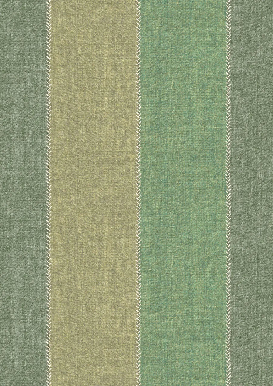 Lewis & Wood Caravan Green Tea Made to Measure Curtains – close-up