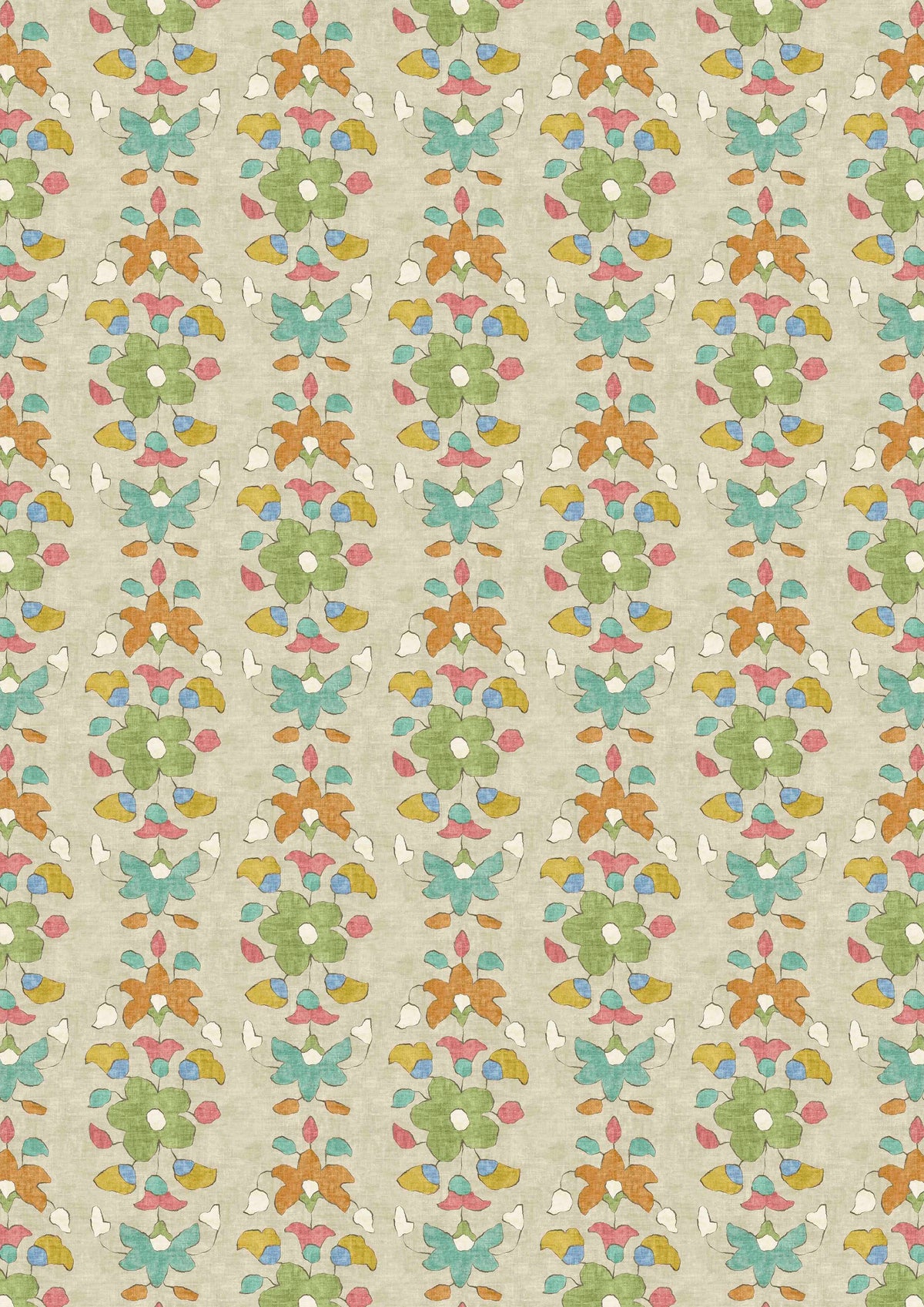 Lewis & Wood Chamba Allsorts Made to Measure Roman Blinds – full width