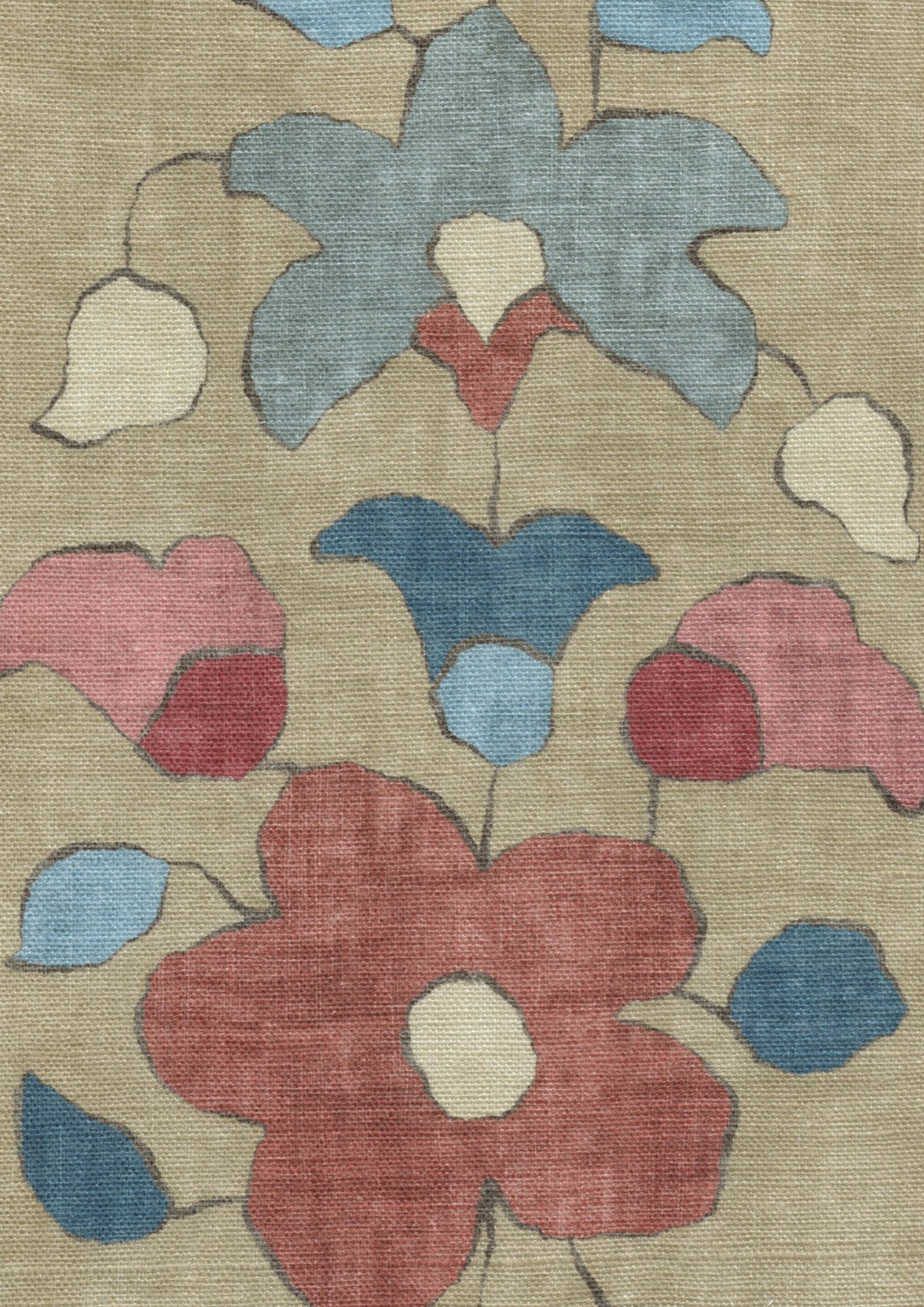 Lewis & Wood Chamba Gemstone Made to Measure Curtains – fabric detail