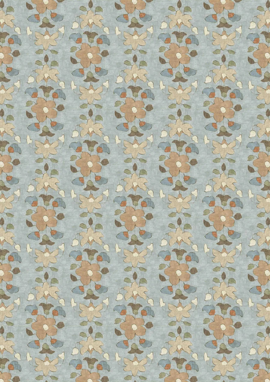 Lewis & Wood Chamba Woodland Made to Measure Curtains – full width
