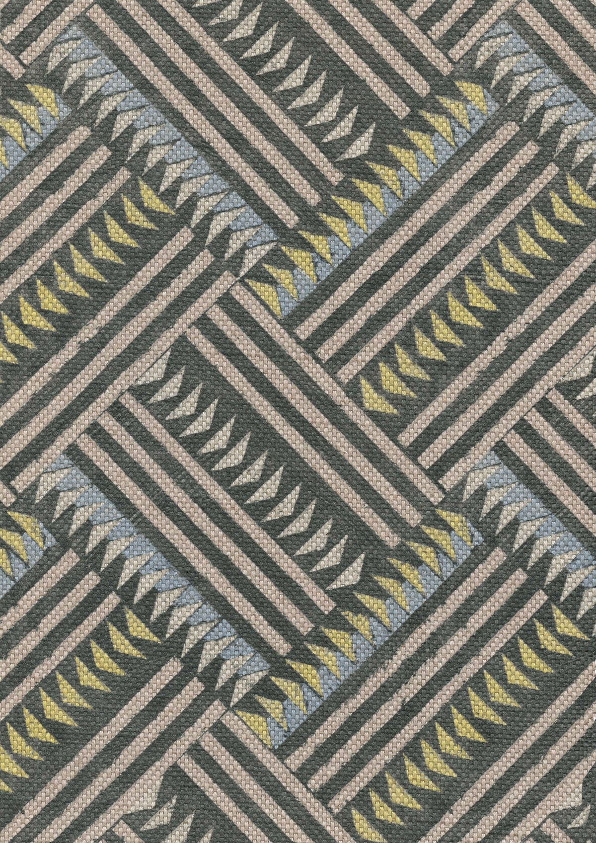 Lewis & Wood Checkerbox Allsorts Made to Measure Curtains – fabric detail