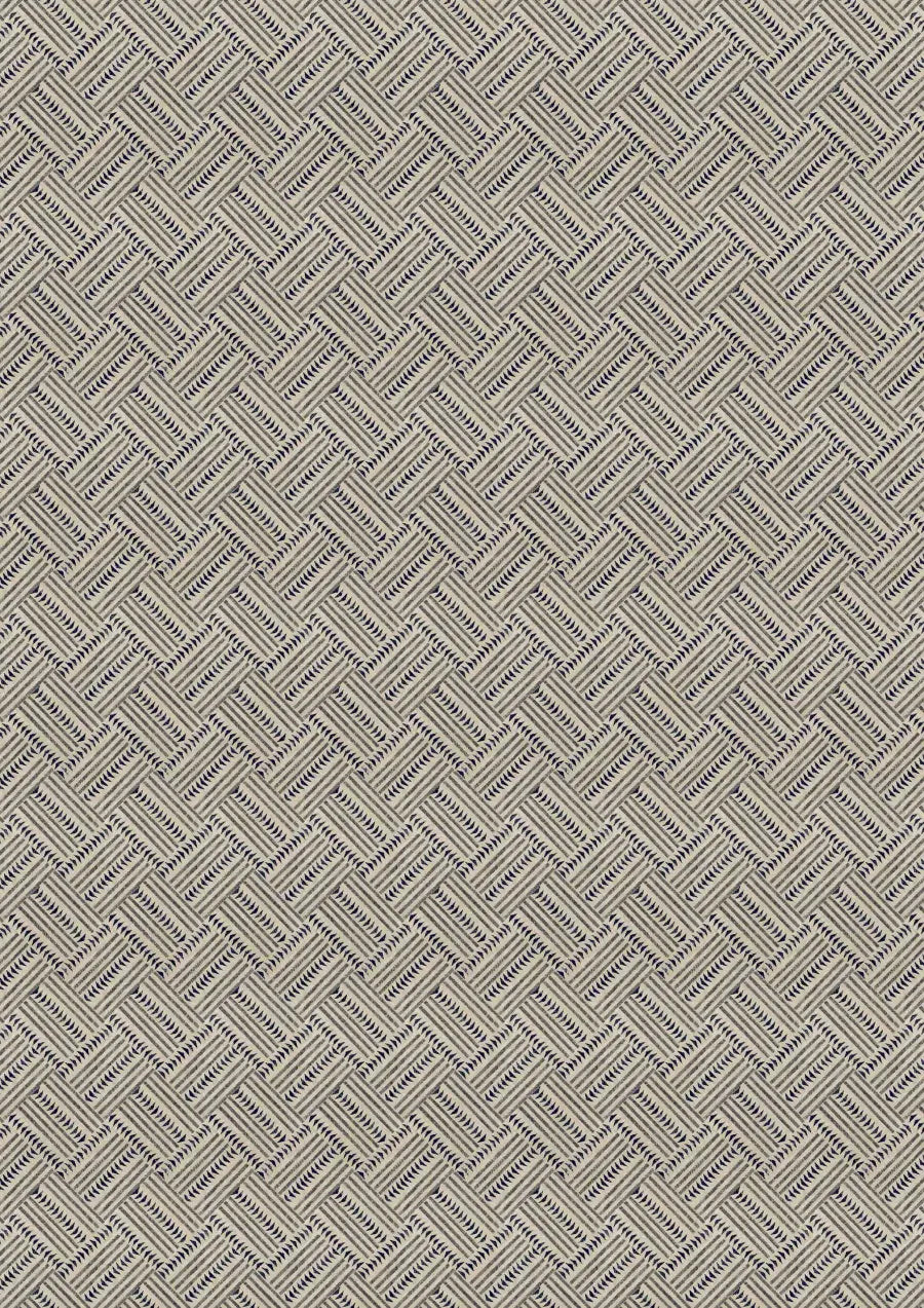 Lewis & Wood Checkerbox Charcoal Made to Measure Curtains – full width