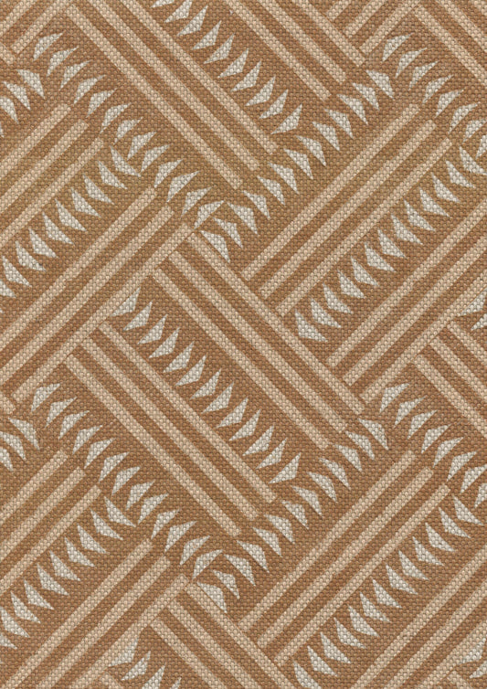 Lewis & Wood Checkerbox Turmeric Made to Measure Curtains – fabric detail